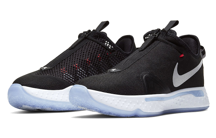 Мужские кроссовки Nike PG 4 (черныйбелый) — Чёрныйбелый — фото 3