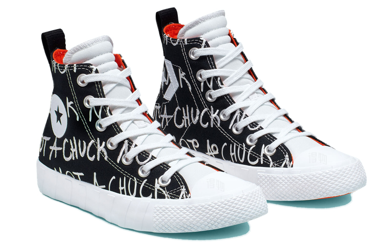 Кеды Converse UNT1TL3D Hi Not a Chuck (черные) — фото 3
