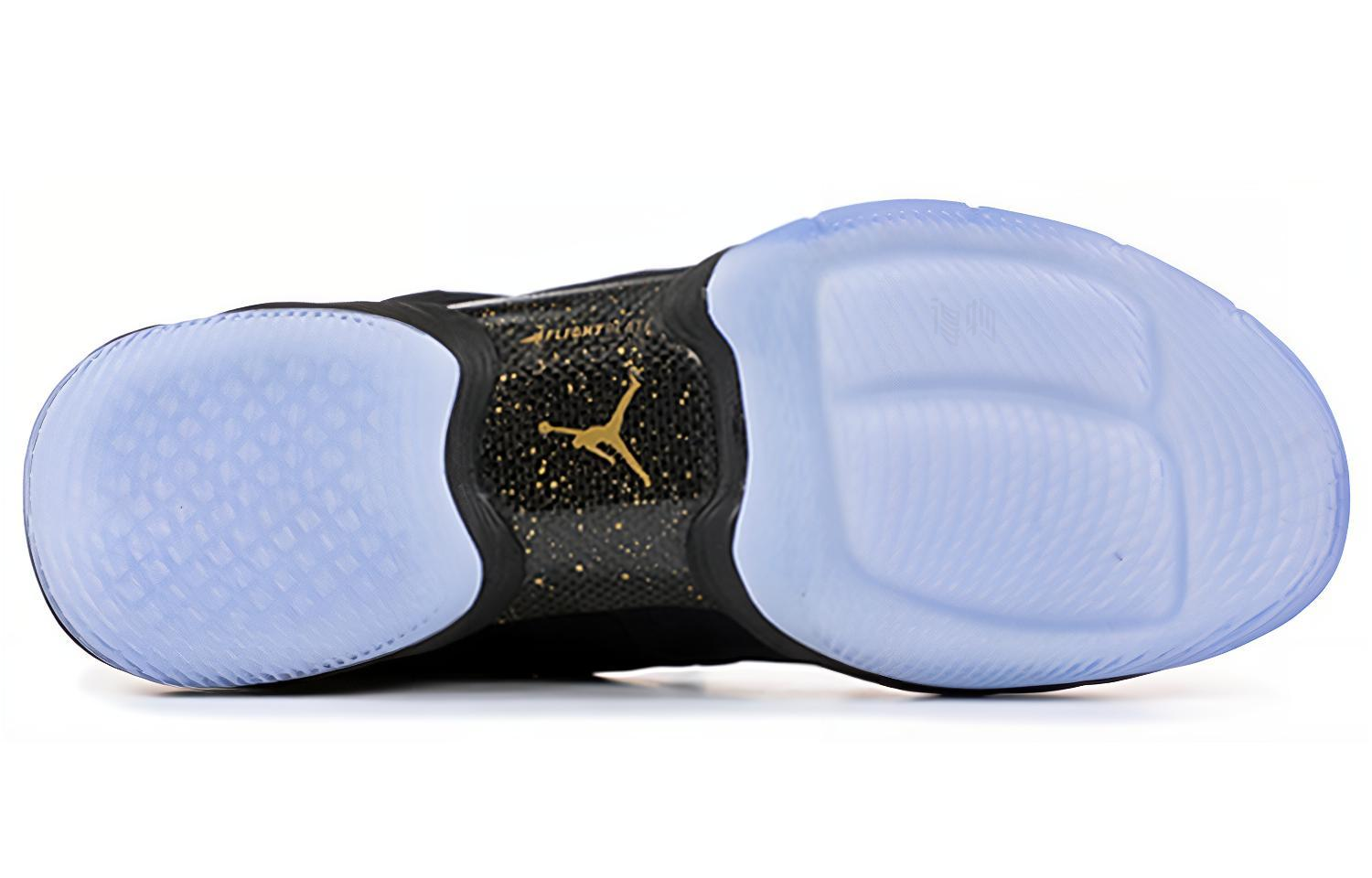 Мужские кроссовки Jordan Air Jordan 28 Think 16 (Locked & Loaded) (черно-синие) — Чёрный / синий — фото 5