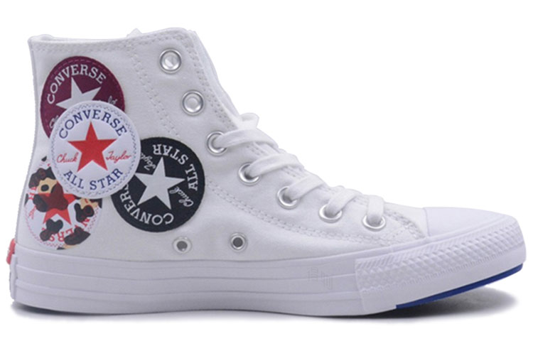 Кеды Converse Chuck Taylor All Star (бело-синие) — фото 2
