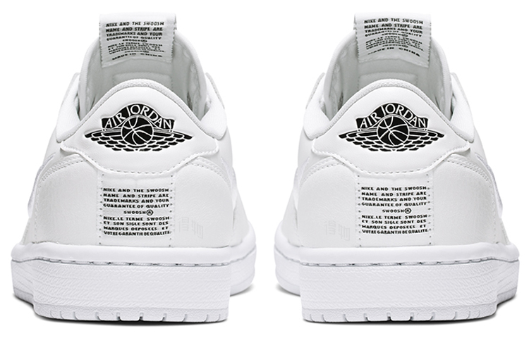 Женские кроссовки Jordan Air Jordan 1 RET Low Slip White (белые) — Белый — фото 5