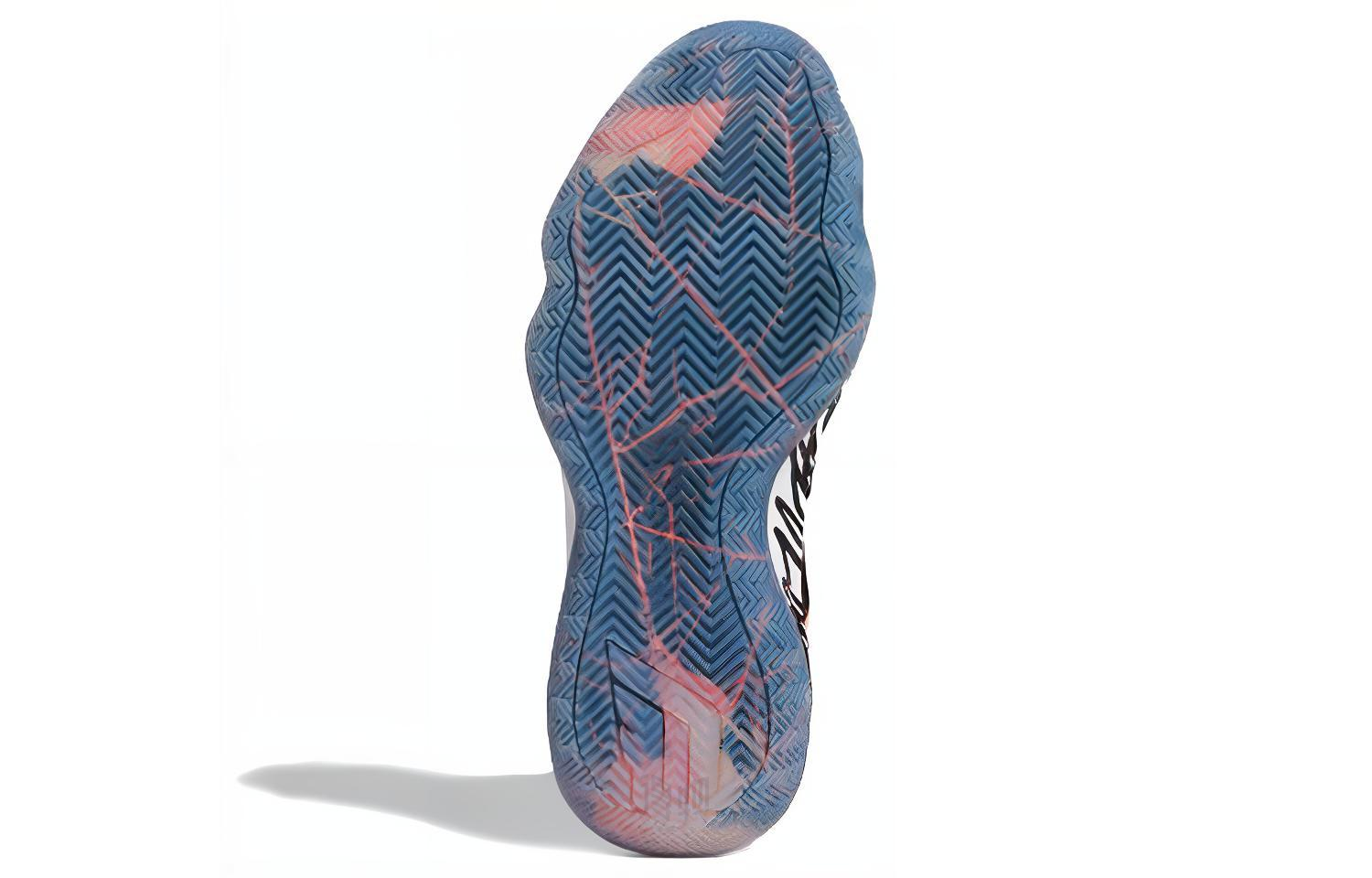 Баскетбольные кроссовки adidas D Lillard 6 (розовые) — фото 5