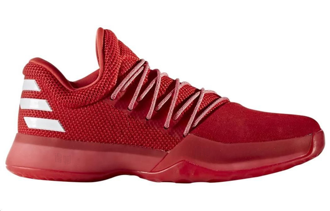 Мужские кроссовки adidas Harden Vol.1 (красные) — фото 2