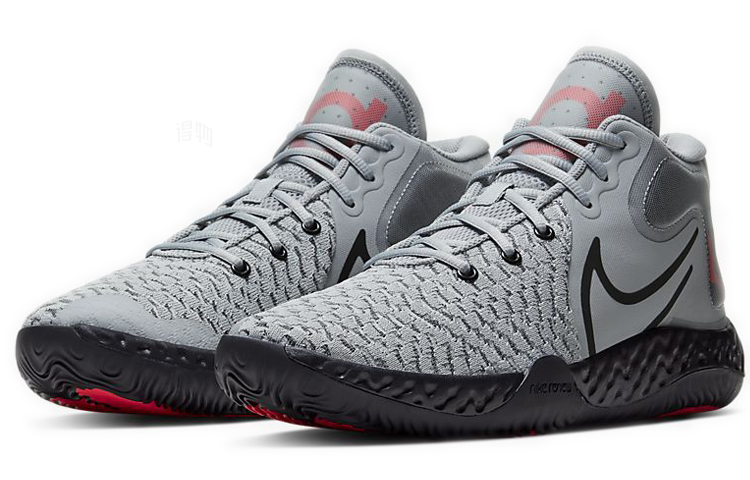 Унисекс кроссовки Nike KD Trey 5 VIII (серо-красный) — Серыйкрасный — фото 3