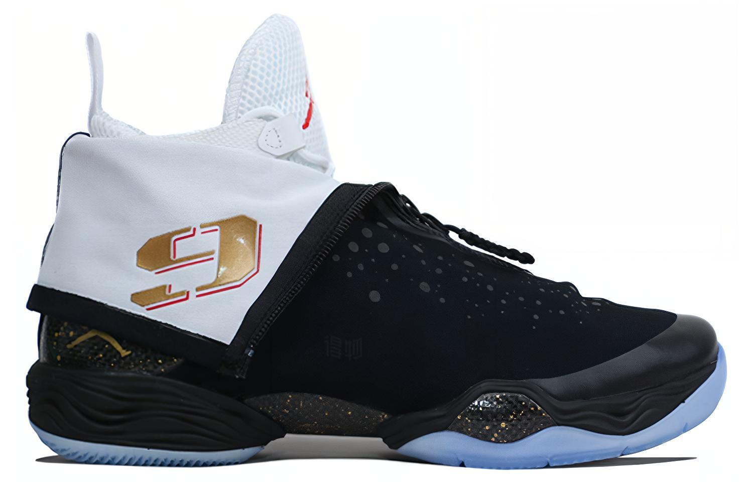 Мужские кроссовки Jordan Air Jordan 28 Think 16 (Locked & Loaded) (черно-синие) — Чёрный / синий — фото 2