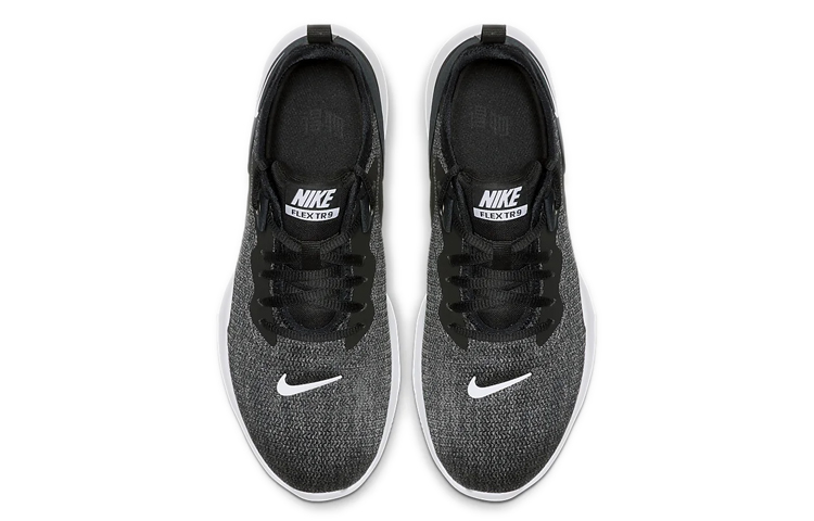 Женские кроссовки Nike Flex Trainer 9 Black Anthricite (черно-серые) — Чёрныйсерый — фото 5