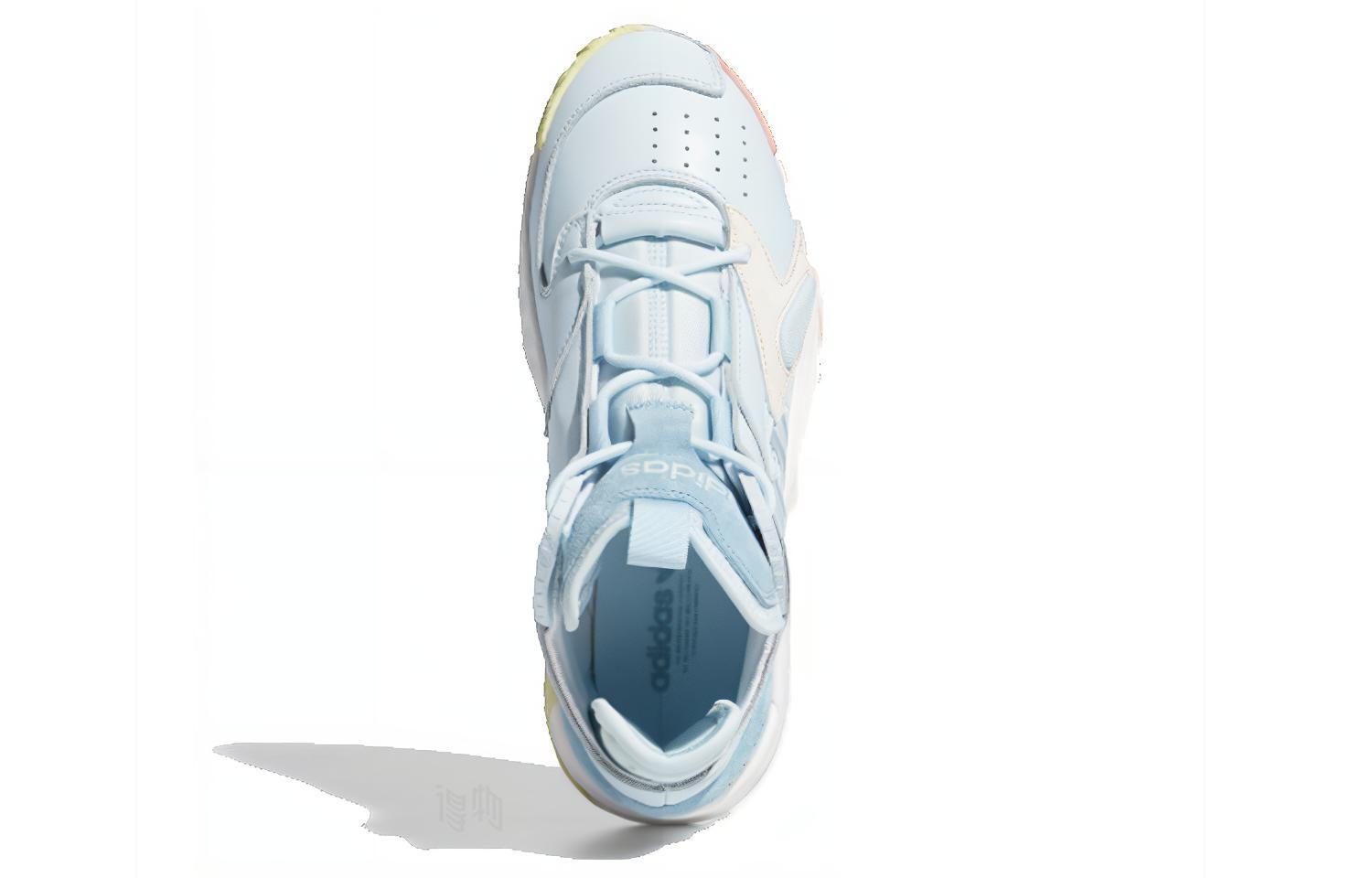 Женские кроссовки adidas originals Streetball (сине-голубые) — фото 5