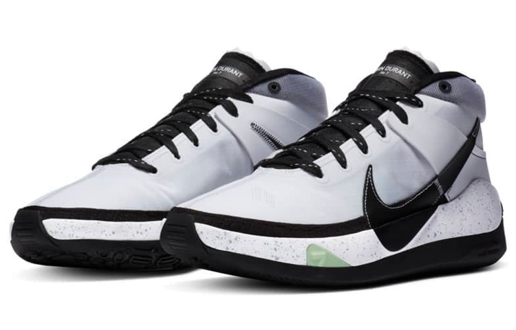 Кроссовки Nike KD 13 (серо-черные) — фото 3