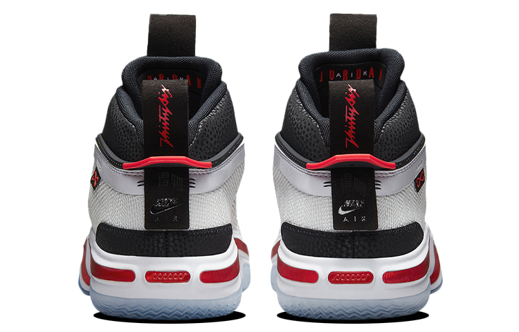 Мужские кроссовки Jordan Air Jordan 36 "Psychic Energy" (бело-красные) — фото 4