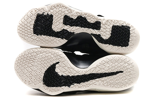 Мужские кроссовки Nike zoom soldier 11 XI SFG 11 (черно-белые) — фото 5