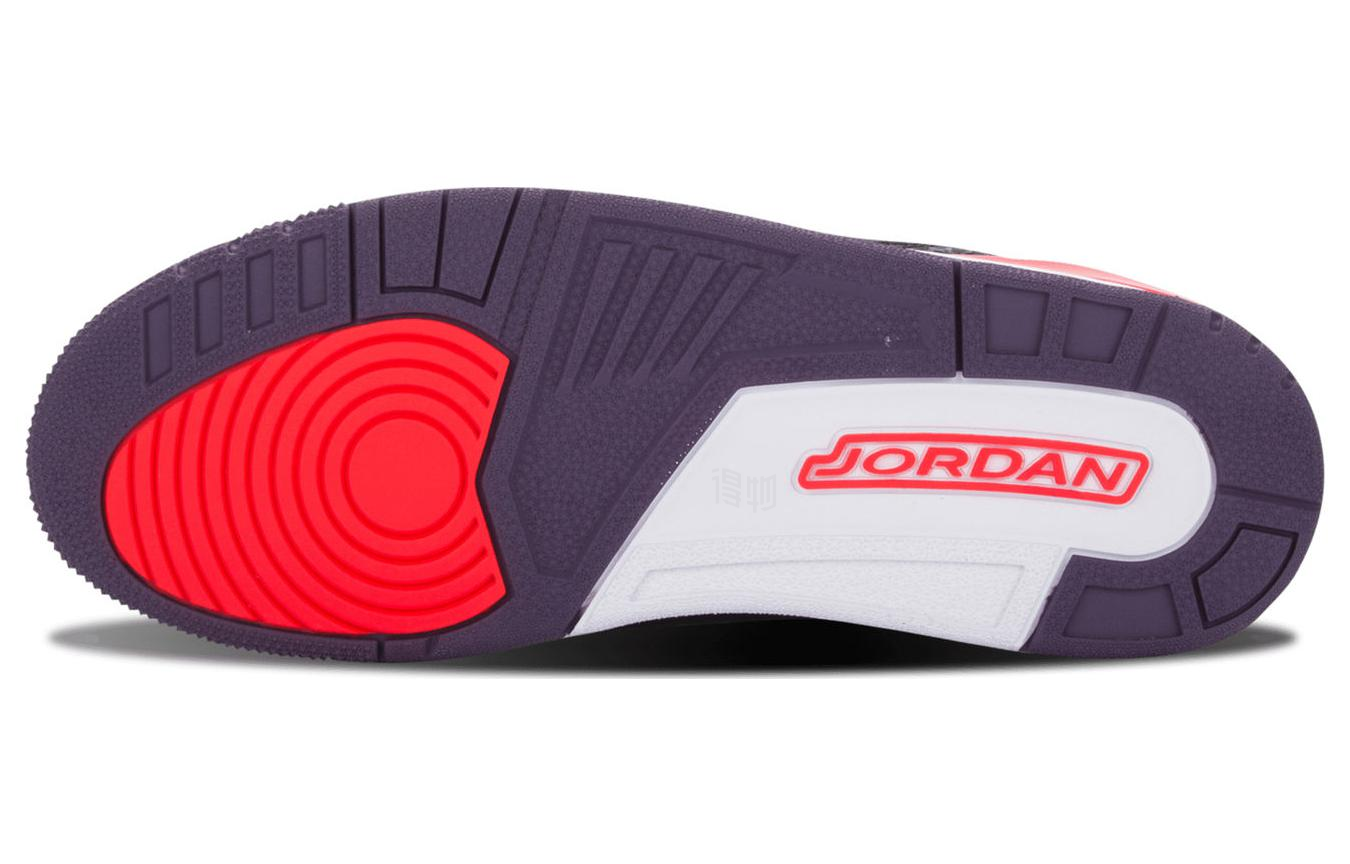Мужские кроссовки Jordan Air Jordan 3 Retro Crimson (черно-красные) — 黑/亮红 — фото 5