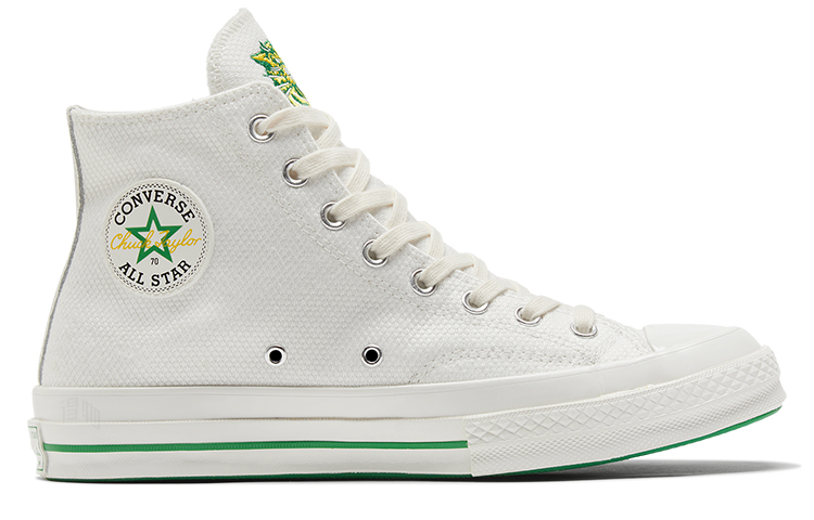 Кеды Converse Chuck Taylor All Star 1970s (бело-зеленые) — фото 2