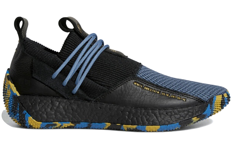 Мужские кроссовки adidas Harden LS2 LS (сине-черные) — фото 2