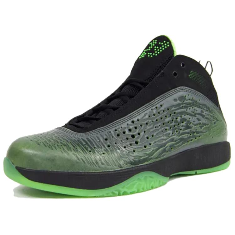 Мужские кроссовки Jordan Air Jordan 2011 AJ26 Pack Neo Lime (черно-зеленый) — 黑/霓虹 — фото 2