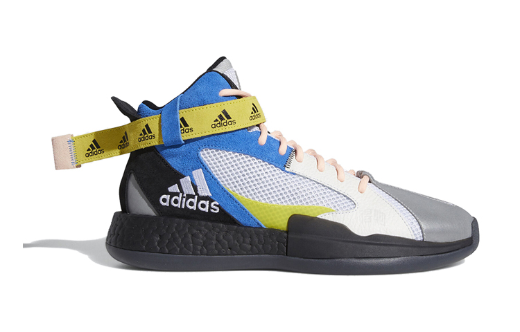 Мужские кроссовки adidas Trifecta (желто-синие) — фото 2