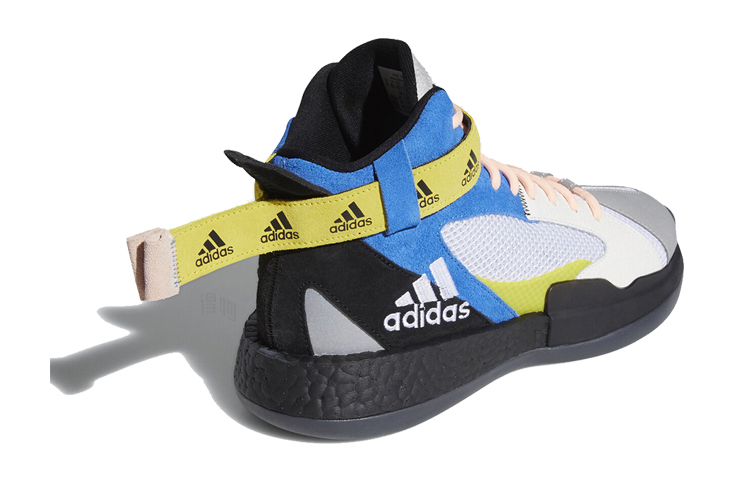Мужские кроссовки adidas Trifecta (желто-синие) — фото 4