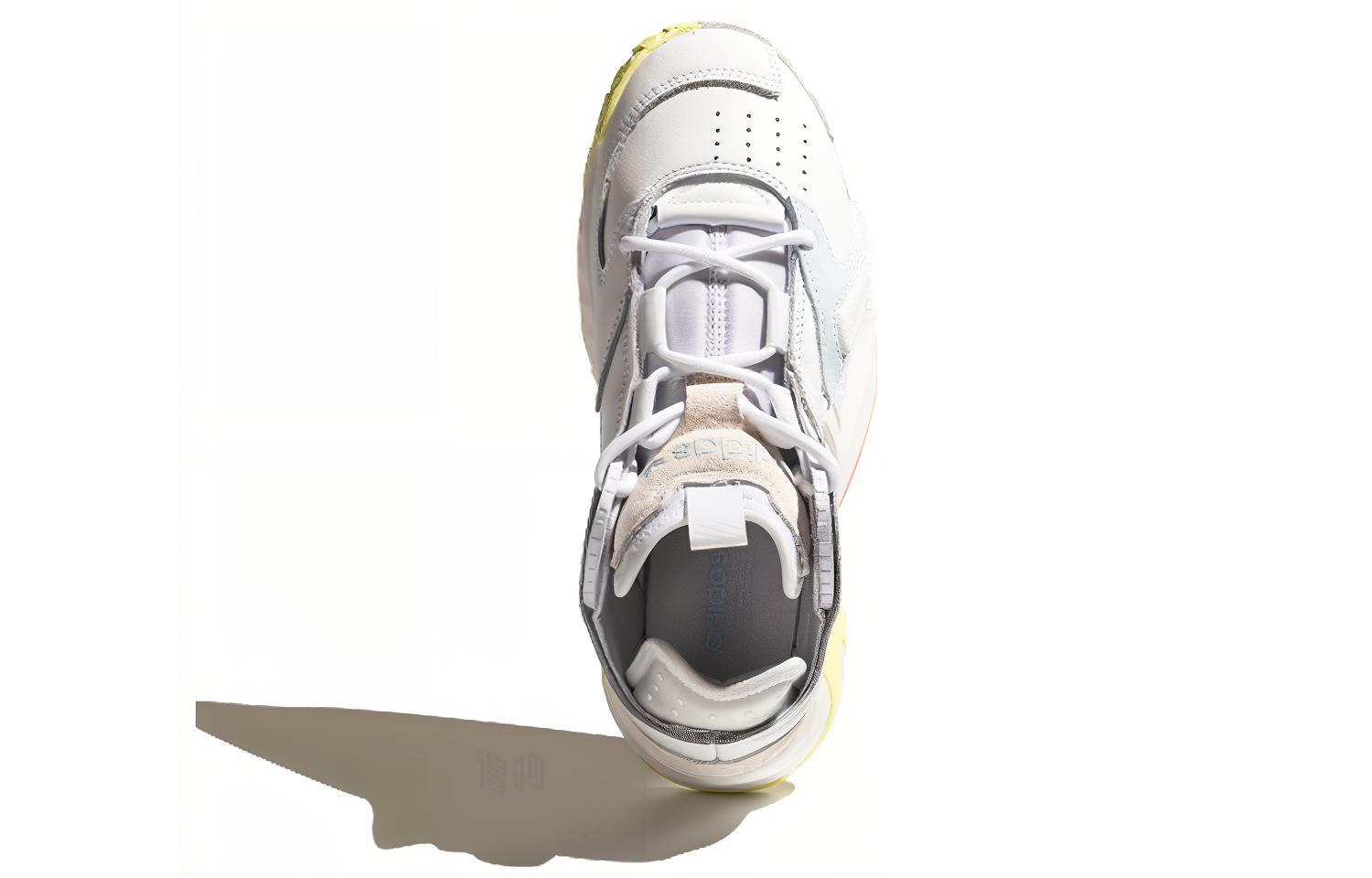 Женские кроссовки adidas originals Streetball (бело-синие) — фото 4