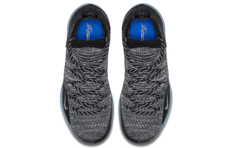 Мужские кроссовки Nike KD 11 Zoom "Oreo"11 (черно-белый) — Чёрный / белый — фото 4