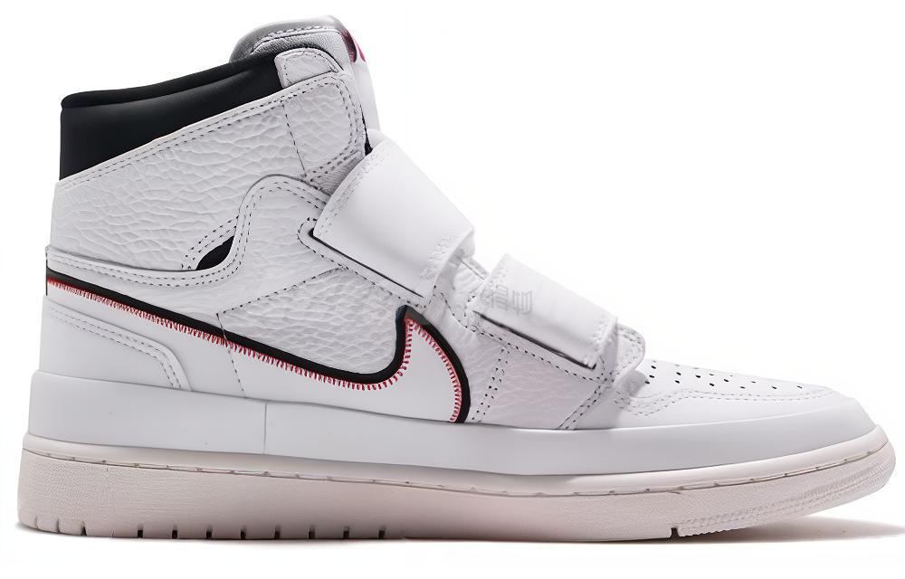 Мужские кроссовки Jordan Air Jordan 1 RE Hi Double STRP Strap (белый) — фото 2