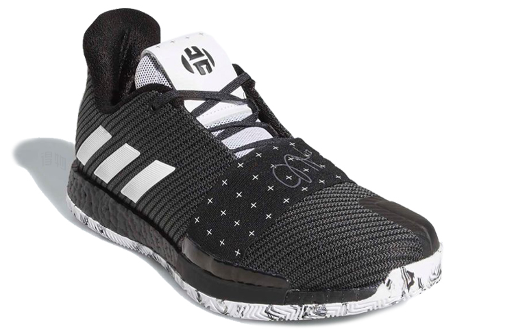 Мужские кроссовки adidas Harden Vol.3 (черный) — Чёрный — фото 2