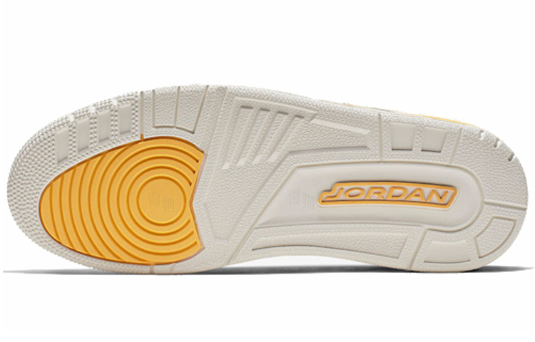 Мужские кроссовки Jordan Legacy 312 low (оранжево-черные) — фото 5