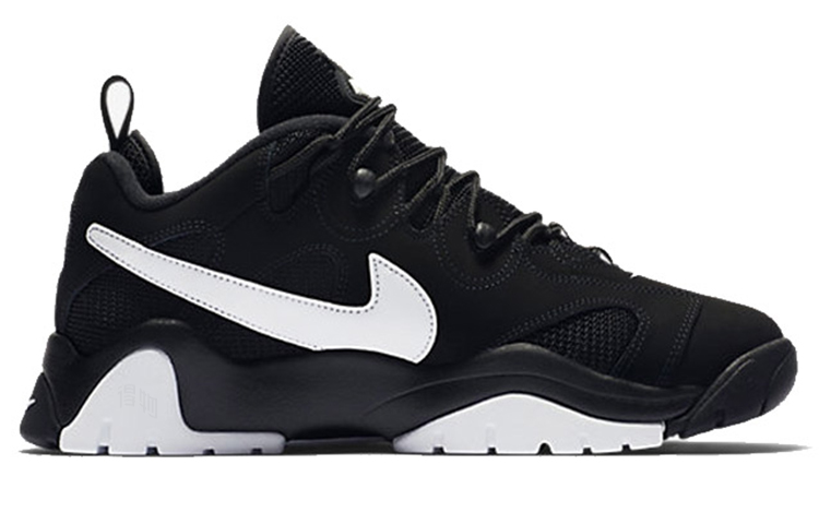 Мужские кроссовки Nike Air Barrage Low (черно-белый) — фото 2