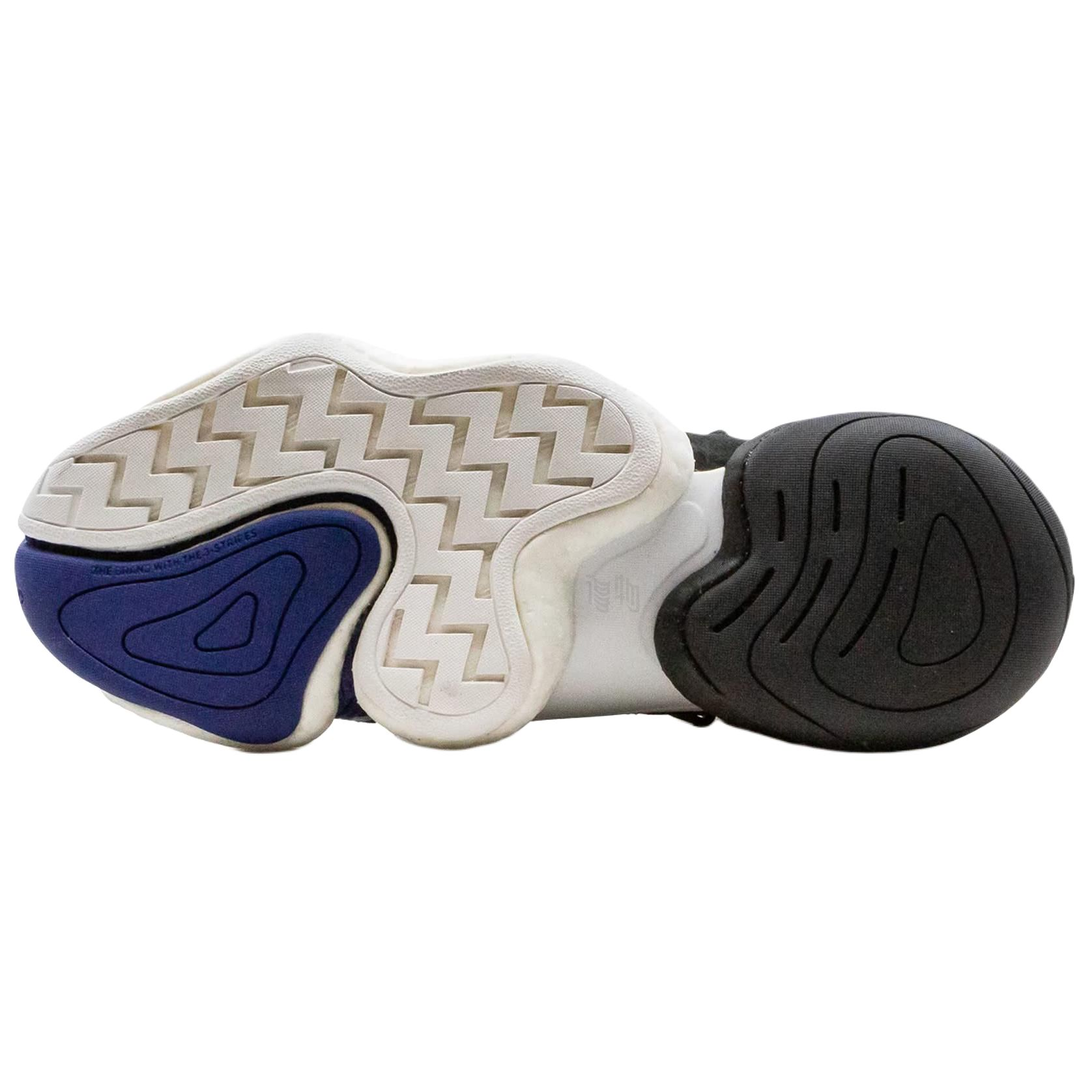 Мужские кроссовки adidas originals Crazy BYW 1.0 747 Warehouse Exclusive (черно-фиолетовые) — Чёрный / фиолетовый — фото 5
