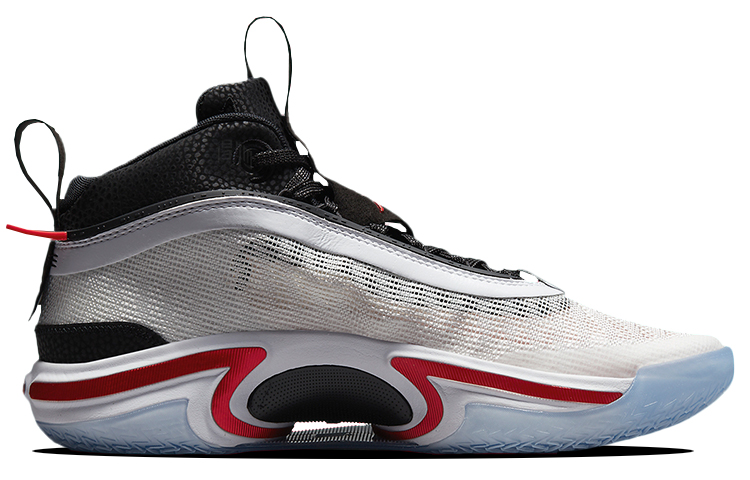 Мужские кроссовки Jordan Air Jordan 36 "Psychic Energy" (бело-красные) — фото 2