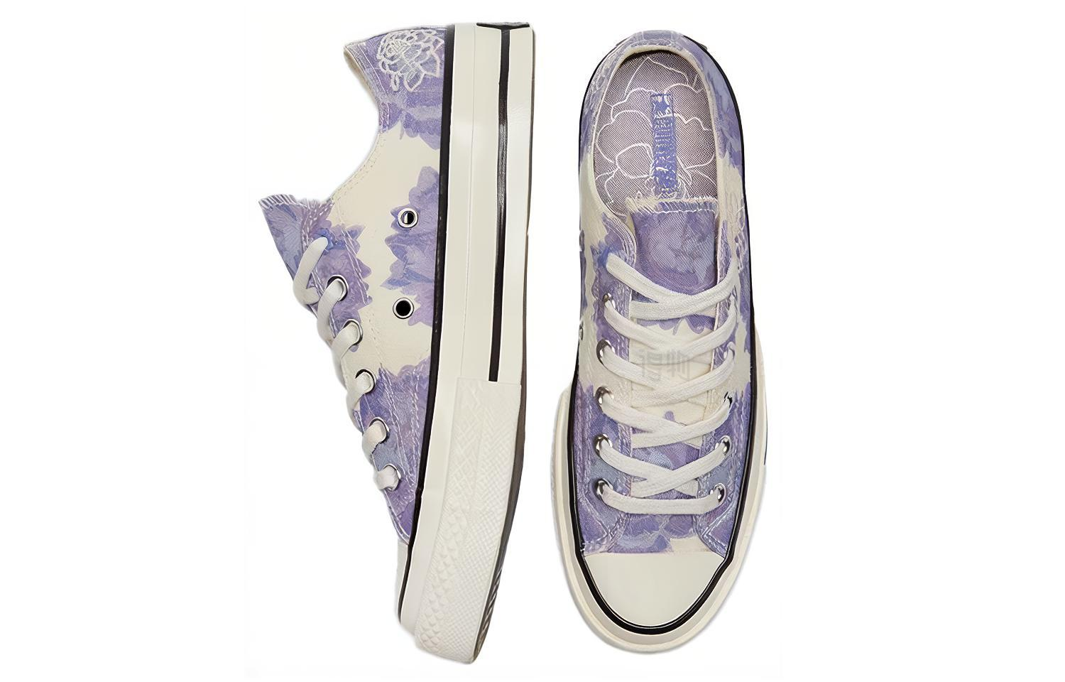 Женские кеды Converse Chuck Taylor All Star 1970s (фиолетовые) — фото 4