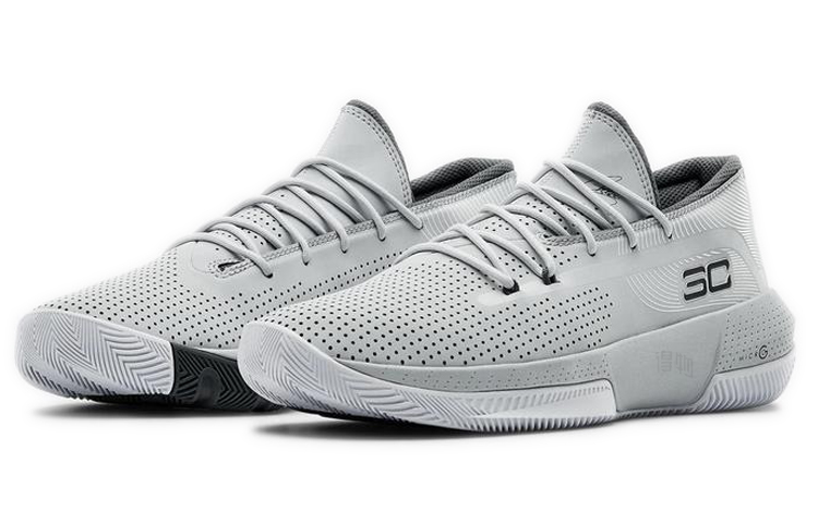 Мужские кроссовки Under Armour Under Armour SC 3Zer0 III (серые) — 光晕灰 — фото 3