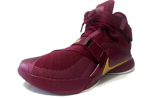Мужские кроссовки Nike zoom soldier 9 (красный / желтый) — Красный / жёлтый — фото 2