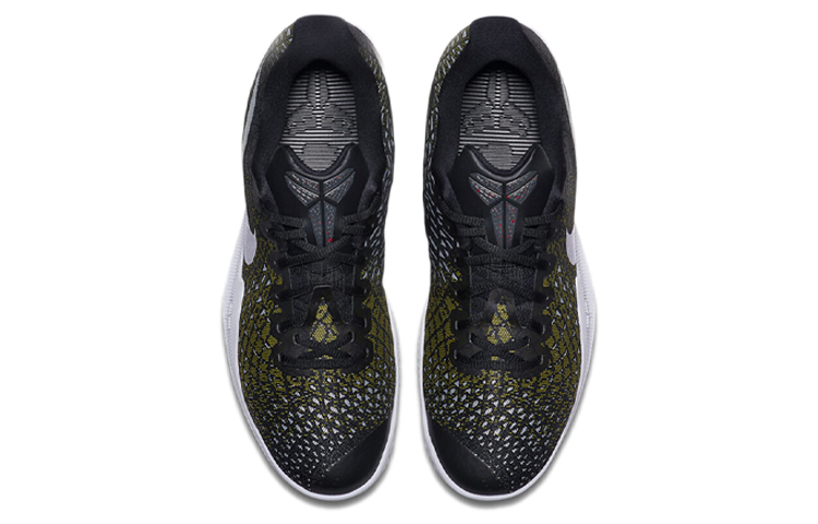 Мужские кроссовки Nike Mamba Instinct EP (черно-желтые) — Чёрныйжёлтый — фото 4