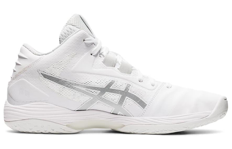 Кроссовки ASICS Gel-Hoop V13 (белый с серебристым) — Белый / серебристый — фото 2