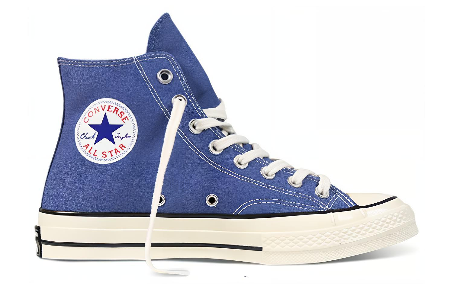 Кеды Converse Chuck Taylor All Star 1970s Hi Top (сине-белые) — фото 2