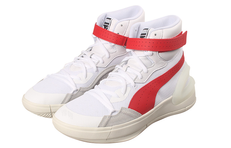 Кроссовки PUMA Sky Modern (бело-красные) — Белыйкрасный — фото 3