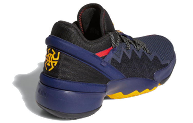 Мужские кроссовки adidas D.O.N. Issue #2 GCA (черно-синие) — фото 4