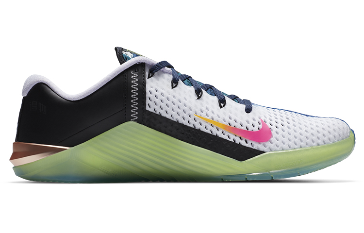 Кроссовки Nike Metcon 6 X (желтый / черный / красный) — Жёлтый / чёрный / красный — фото 2