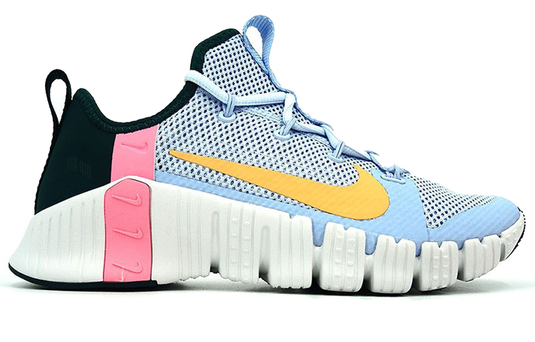 Женские кроссовки Nike Metcon 3 (синий / белый) — фото 2