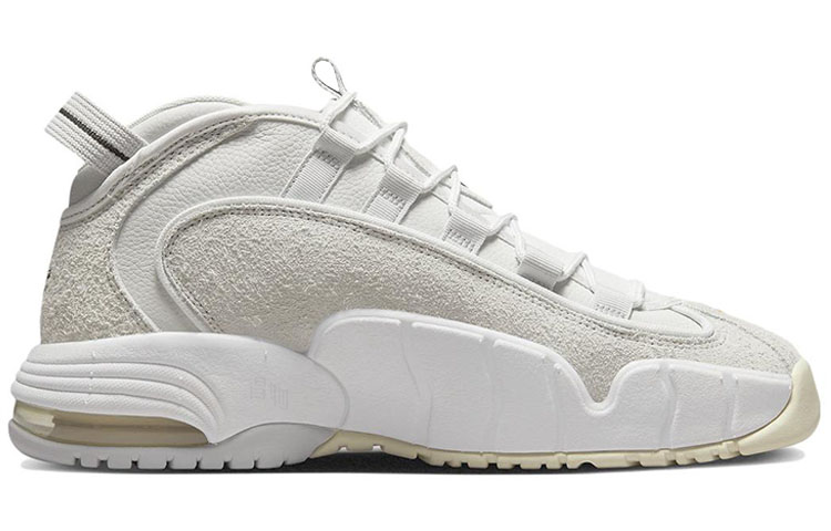 Мужские кроссовки Nike Air Max Penny 1PRM (серо-белые) — фото 2