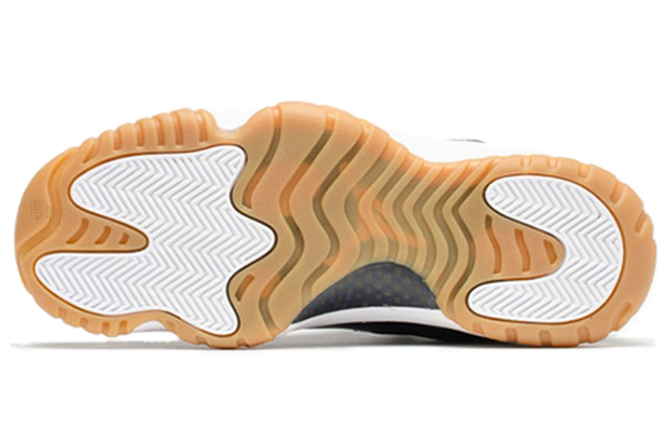 Мужские кроссовки Jordan Air Jordan 11 Retro Low Midnight Navy (синие) — 午夜蓝 — фото 6