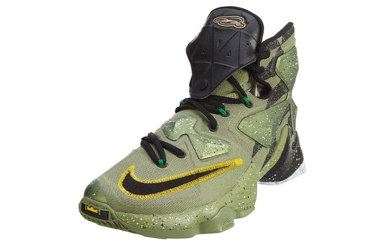 Мужские кроссовки Nike Lebron 13 All-Star 13 OG 2016 (зеленые) — 黑/多/彩色 — фото 2