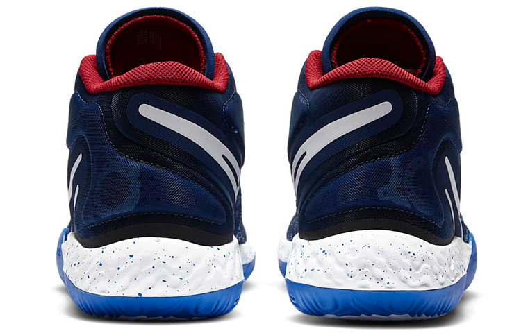 Кроссовки Nike KD Trey 5 VII Blue Void (сине-белые) — фото 5