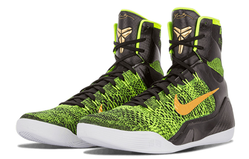 Мужские кроссовки Nike Kobe 9 Elite Victory Restored (зеленые) — фото 2