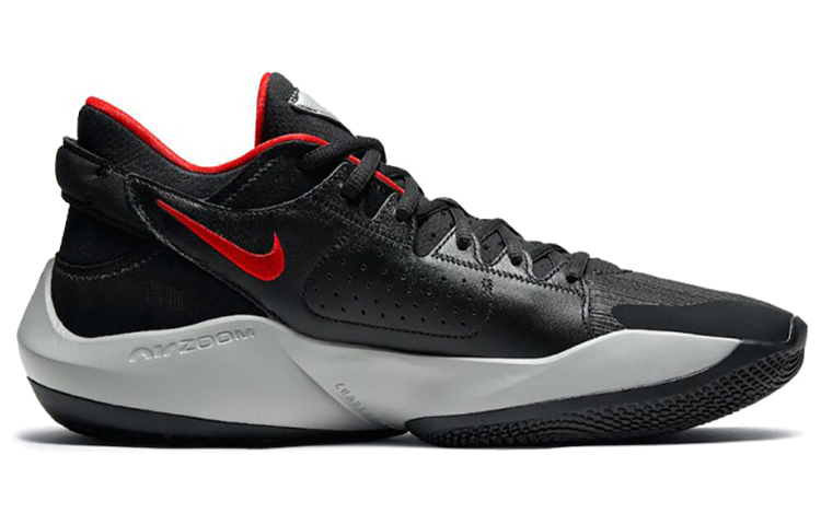 Мужские кроссовки Nike Freak 2 (черно-красно-белый) — фото 2