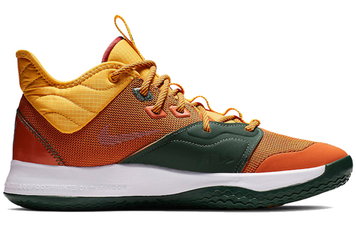 Мужские кроссовки Nike PG 3 All-Star 3 2019 (желтый) — Жёлтый — фото 2