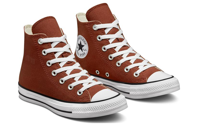 Кеды Converse Chuck Taylor All Star (рыже-оранжевые) — 铁锈橙/白 — фото 3
