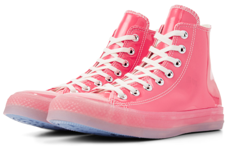 Высокие кеды Converse Chuck Taylor All Star (розовый) — фото 3