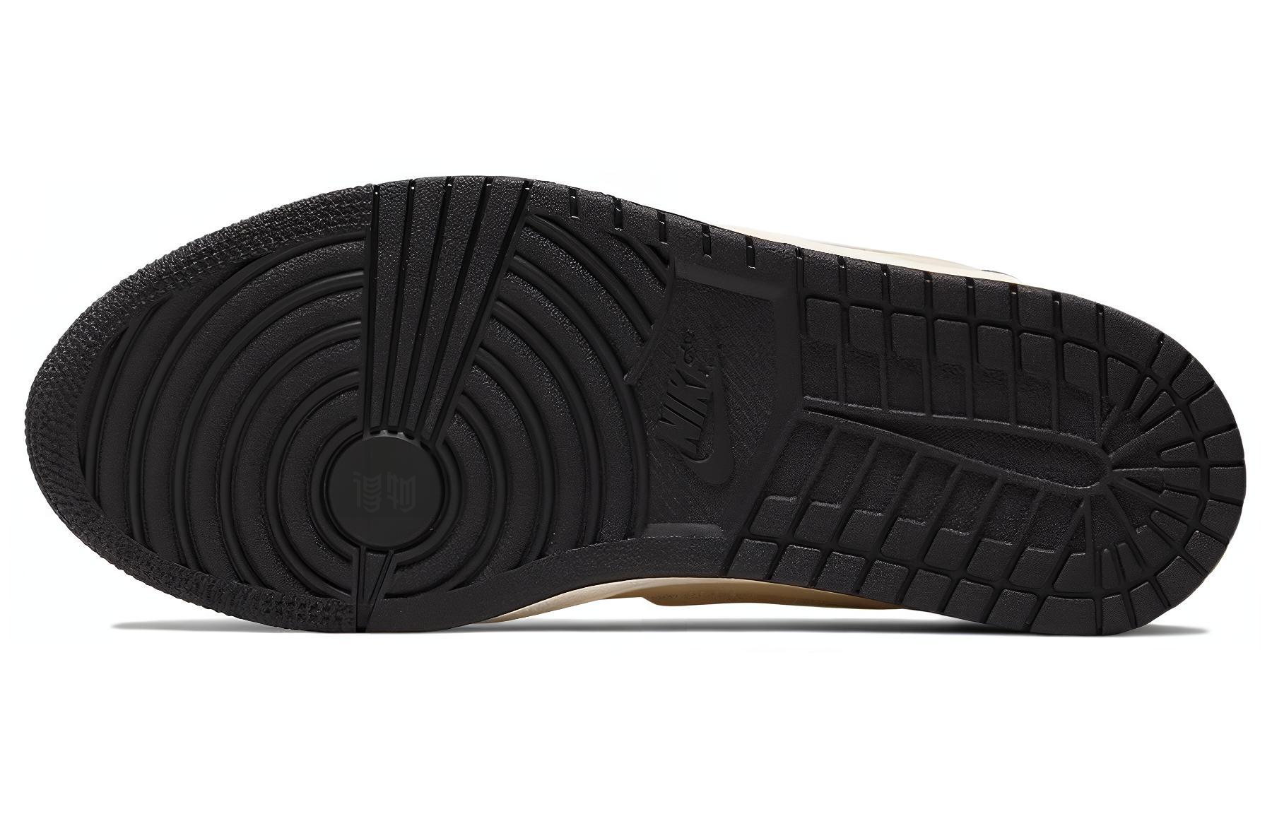 Женские кроссовки Jordan Air Jordan 1 Low Top (черно-бело-синие) — фото 6