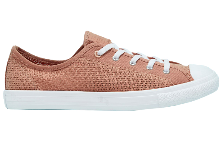 Женские кеды Converse Chuck Taylor All Star Daily Summer Getaway (бело-розовые) — Белыйрозовый — фото 2
