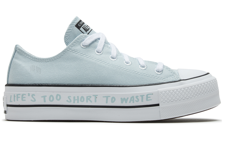 Женские кеды Converse Chuck Taylor All Star Renew Canvas (синий / белый) — фото 2